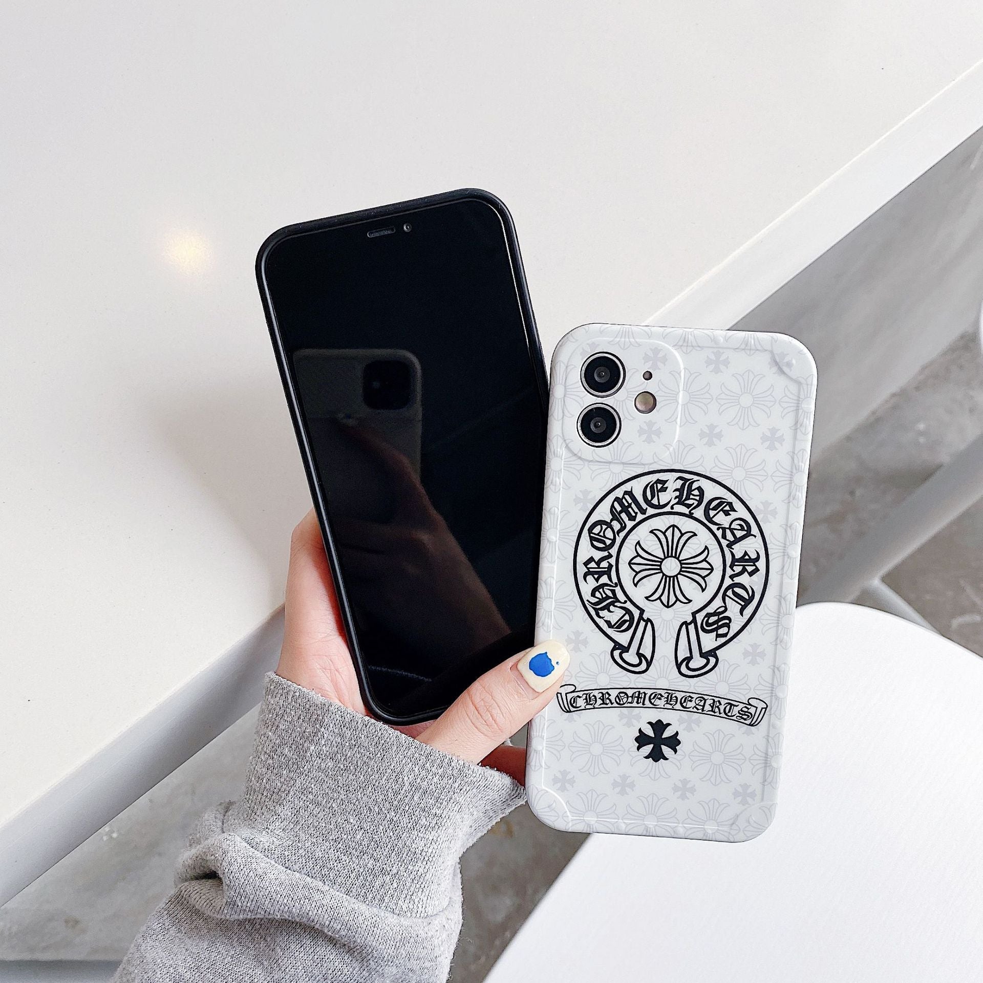 Chrome Hearts Graphic iPhone Case