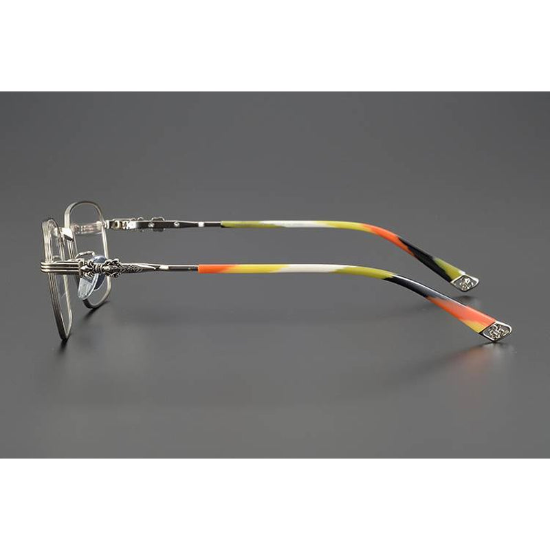 CHH Chrome Hearts Glasses Vintage Versatile Ultra Light Pure Titanium Glasses Frames