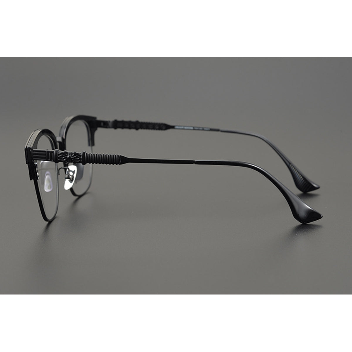 CHH Chrome Hearts Glasses Vintage Ultra Light Half Frame Myopia Glasses Frame