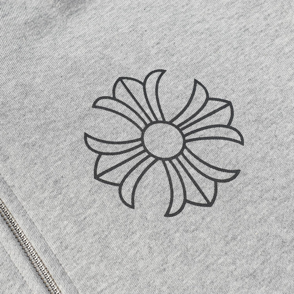 CHH Chrome Heart Hoodie Crowe Hooded Sweater Cardigan Zip Long Sleeve Jacket