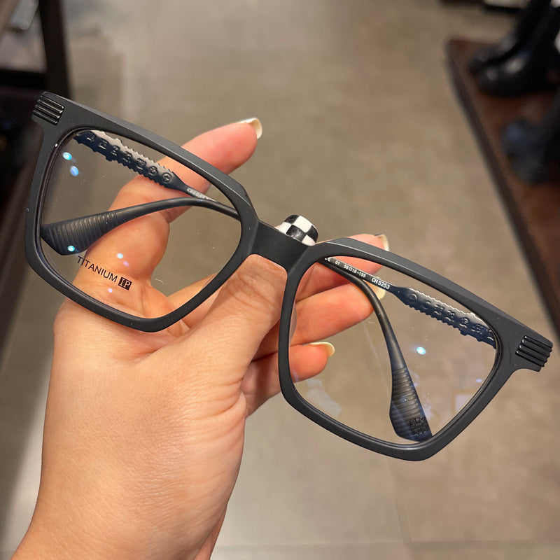 CHH Chrome Hearts Glasses Square Vintage Versatile Glasses Frame