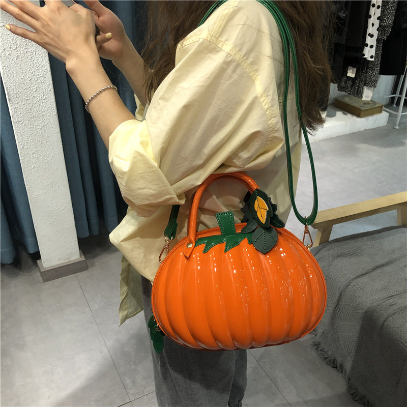 Chh Chrome Heart Leather Bag Pumpkin Bag Styling