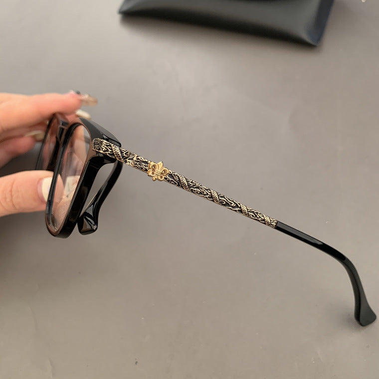 CHH Chrome Hearts Glasses Pure Titanium Ultra Light Versatile Myopia Frame