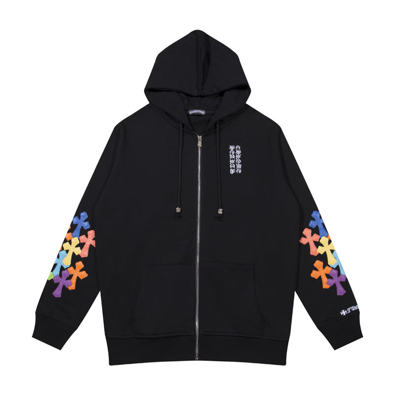 CHH Chrome Heart Hoodie Sanskrit embroidered hooded sweater