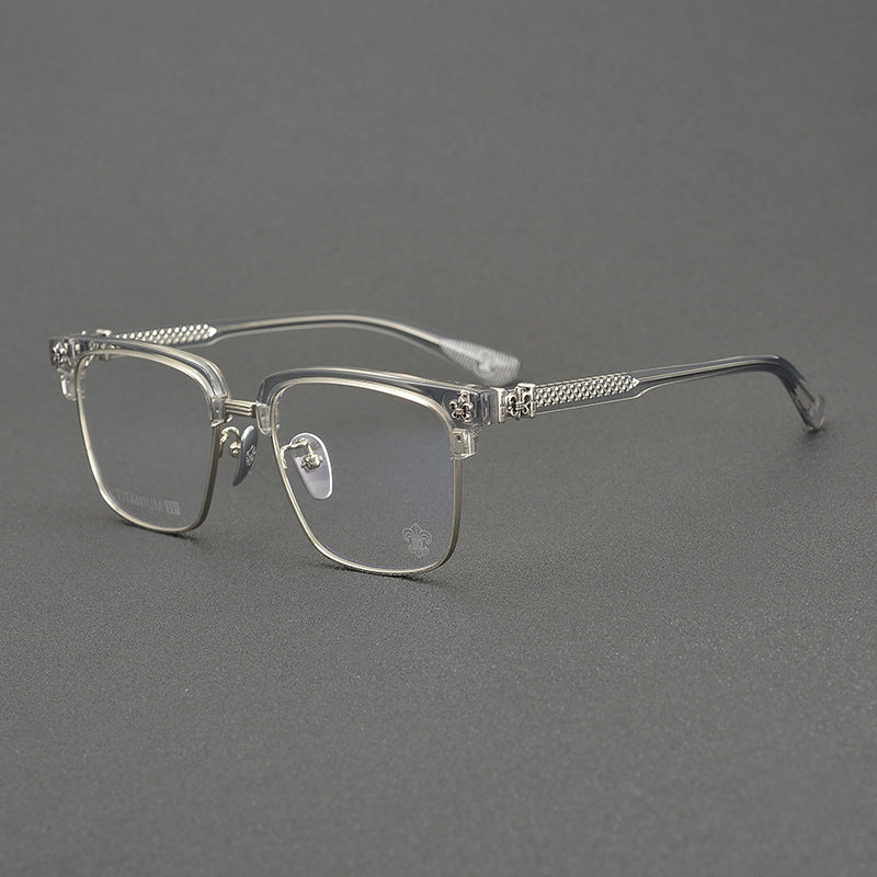 CHH Chrome Hearts Glasses Versatile Vintage Square Frame Myopia Glasses Frame