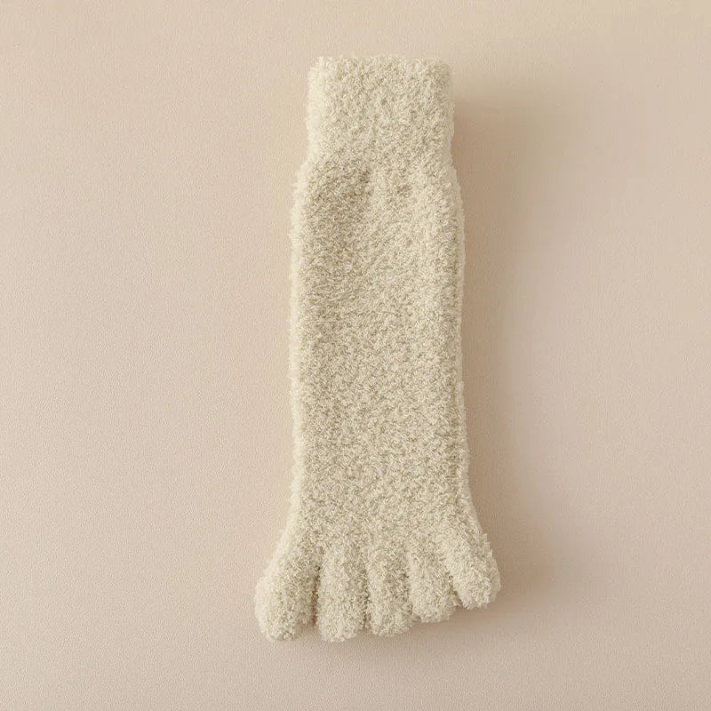 Plush Fleece Toe Socks