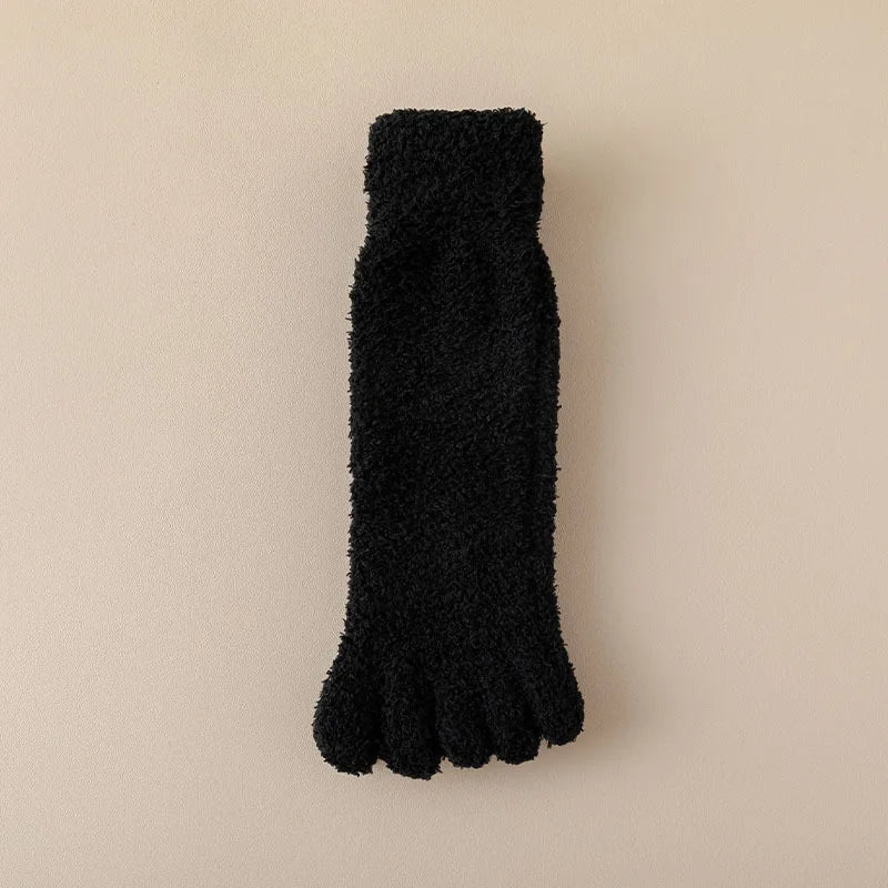 Plush Fleece Toe Socks