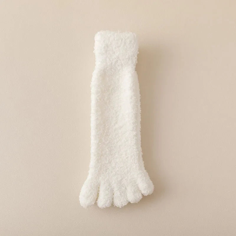 Plush Fleece Toe Socks