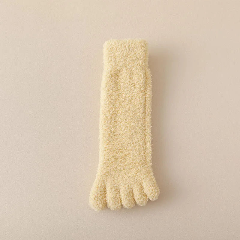 Plush Fleece Toe Socks