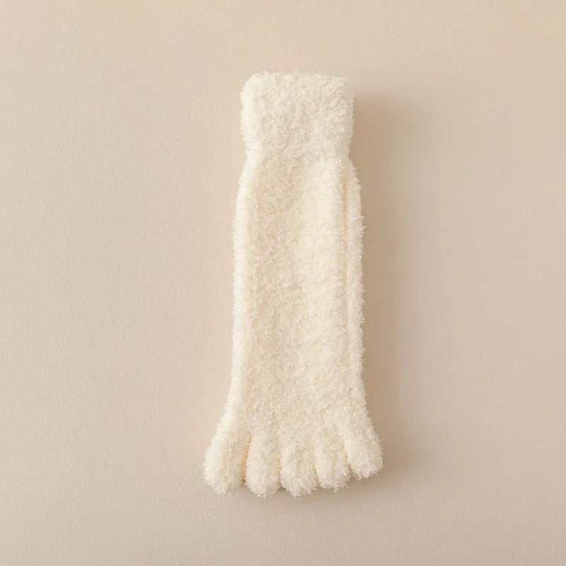 Plush Fleece Toe Socks