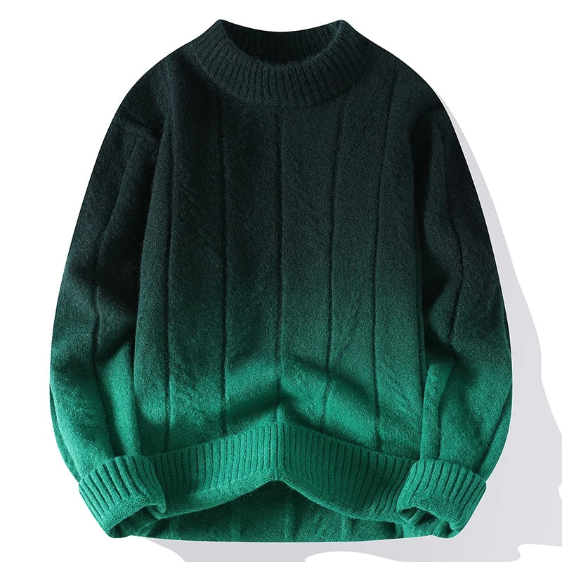3Leaves Gradient Knit Sweater