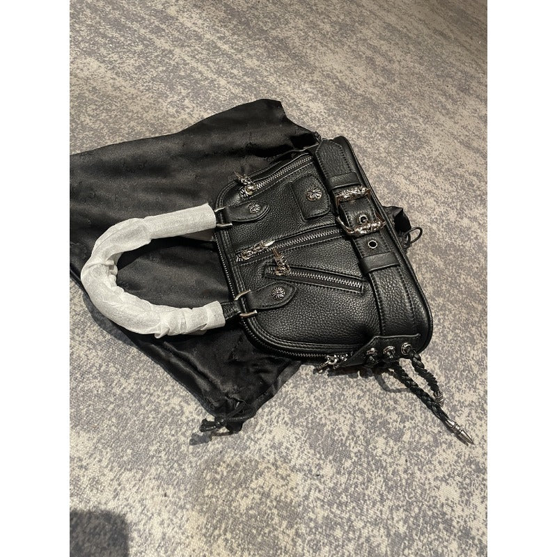 Chh Chrome Heart Leather Bag